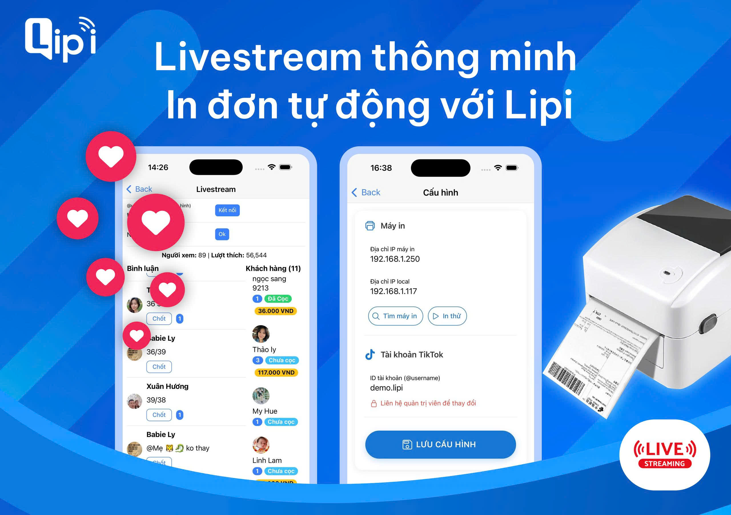 Lipi App Interface